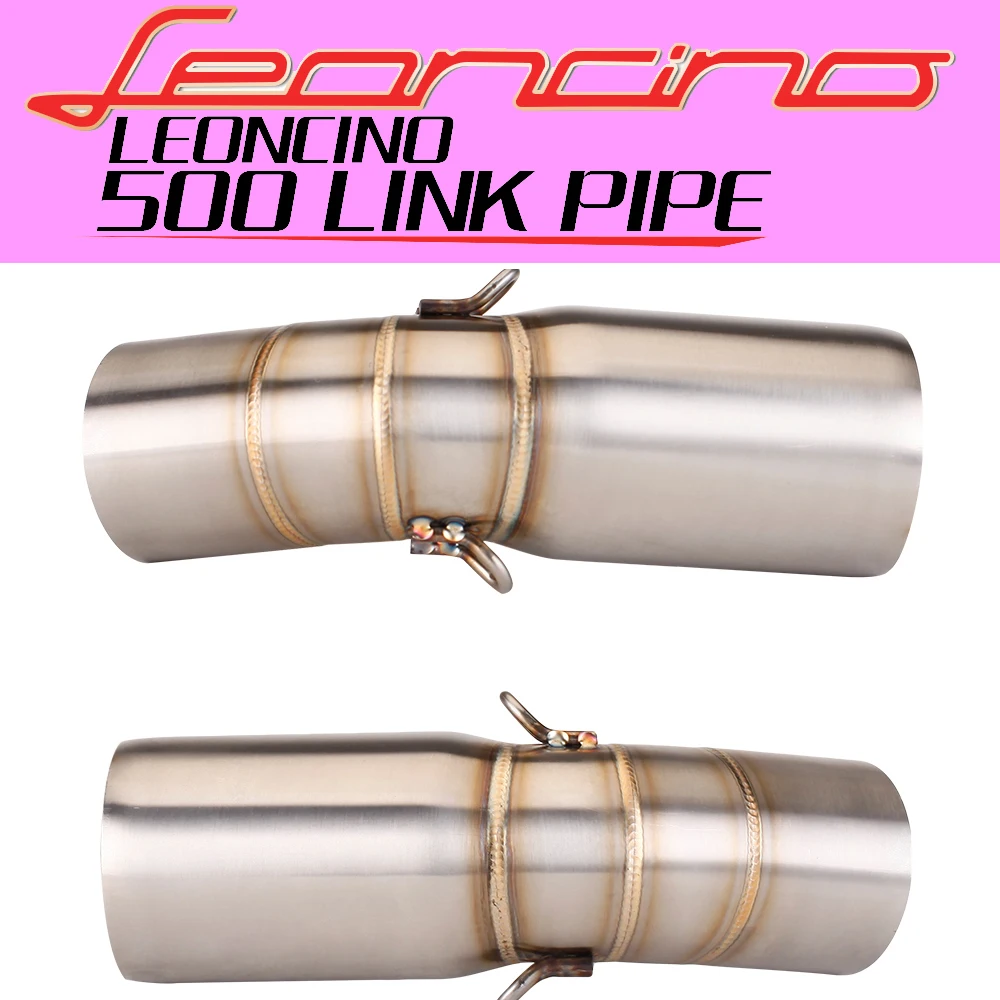 Tubo intermedio escape inox 51 mm – Benelli Leoncino 500