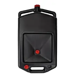 Bidón gasolina 10L plástico homologado boca ancha para moto y coche