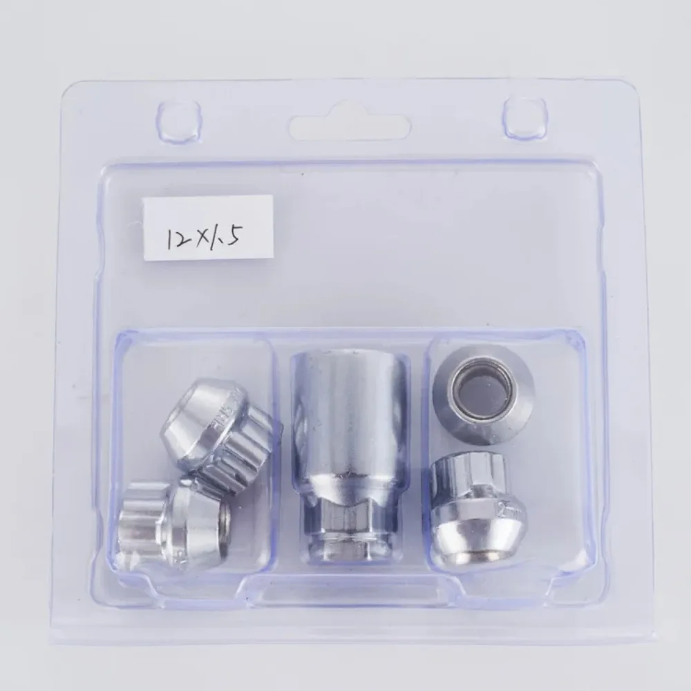 Kit buje cierre tuerca antirrobo ruedas M12 M14 – 4 uds - imagen 3