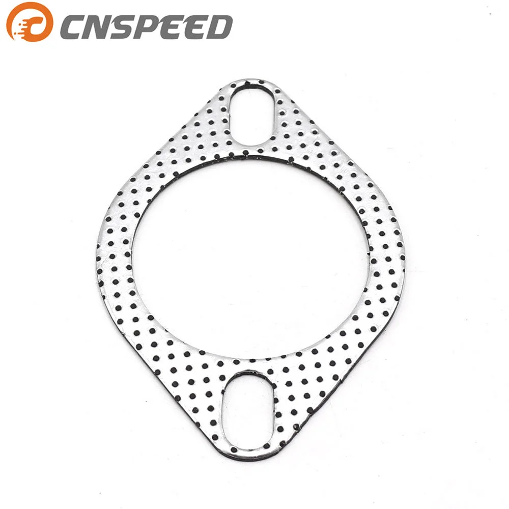 CNSPEED Brida de escape aluminio 63mm universal - imagen 2