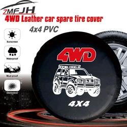 Funda protectora de PVC para rueda de repuesto Ford 4x4