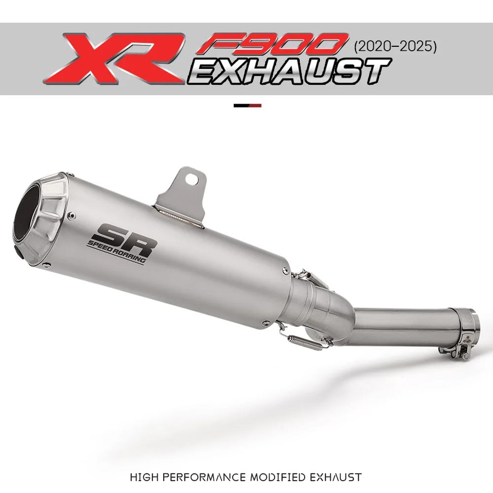 Silenciador Slip-On BMW F900 R XR 2020-2023 51mm - imagen 2