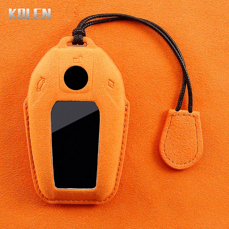 Funda de cuero para llave BMW con pantalla LED Serie 5, X3 y X5 - imagen 5