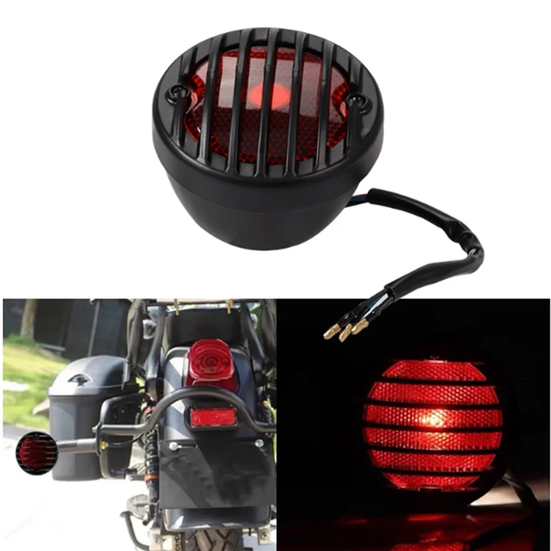 Soporte matrícula con luz trasera y luz de freno Honda Shadow - imagen 2