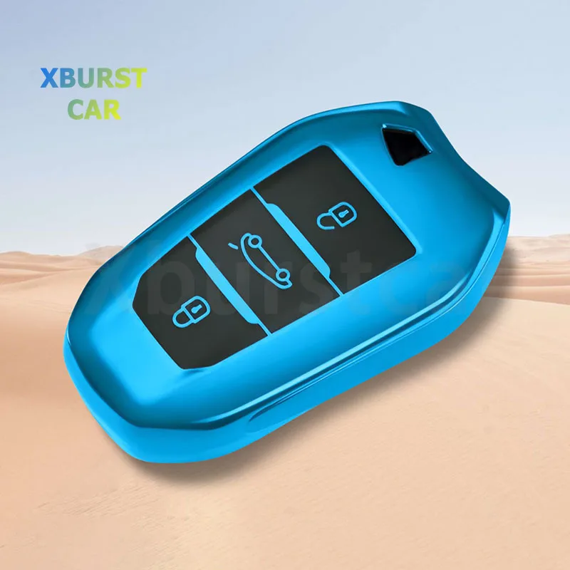 Carcasa TPU llave mando Peugeot 3008 308 Citroen C4 C5 DS3 DS4