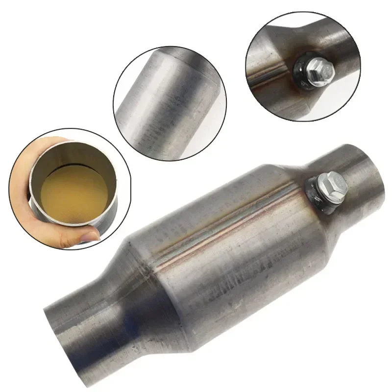 Catalizador universal de alto flujo de 400 celdas en acero inoxidable - imagen 4