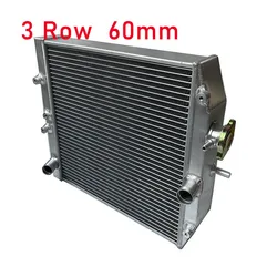 Radiador de aluminio de competición de 3 filas para Honda Civic EG/EK