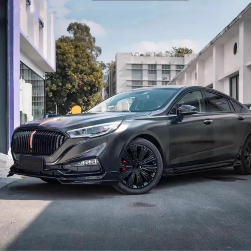 Kit de carrocería Hongqi H5 2018-2022 con parrilla y alerón - imagen 5