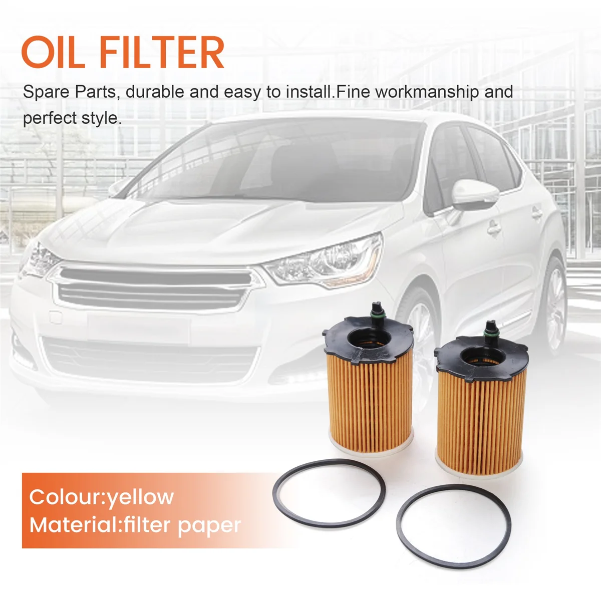 Filtro de Aceite de 10 Piezas para DS3 DS4 Xsara Ecosport 5 407 508 5008 Ranch - imagen 4