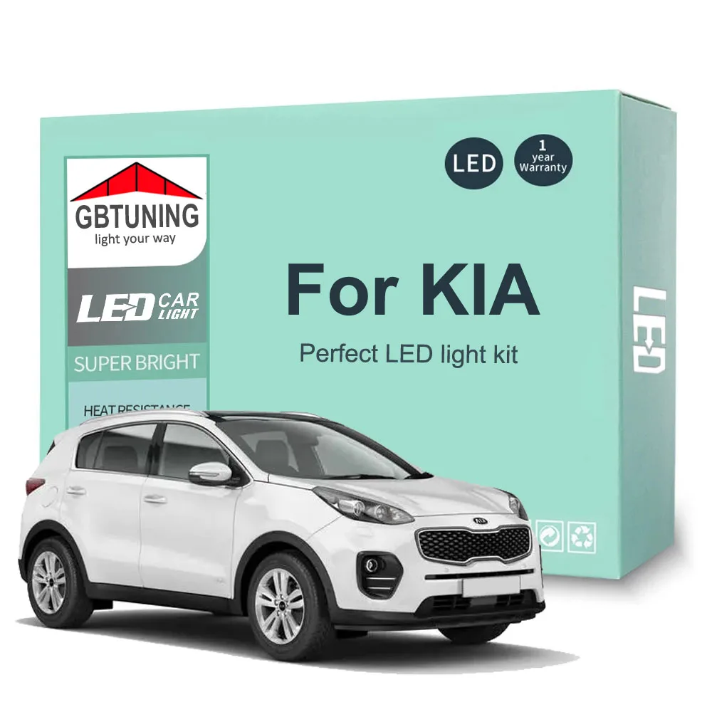 Bombillas LED Interior Canbus – KIA Sportage, Sorento, Ceed, Rio, Stonic