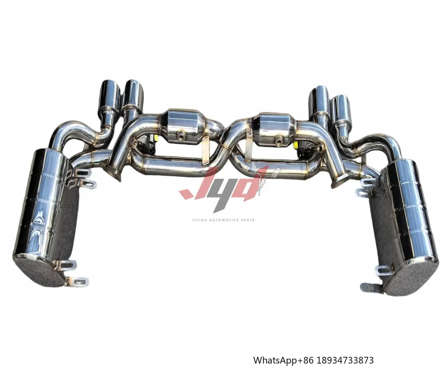 Escape deportivo JYD Valvetronic en inoxidable – Porsche 911 (997.1) 3.6 - imagen 2