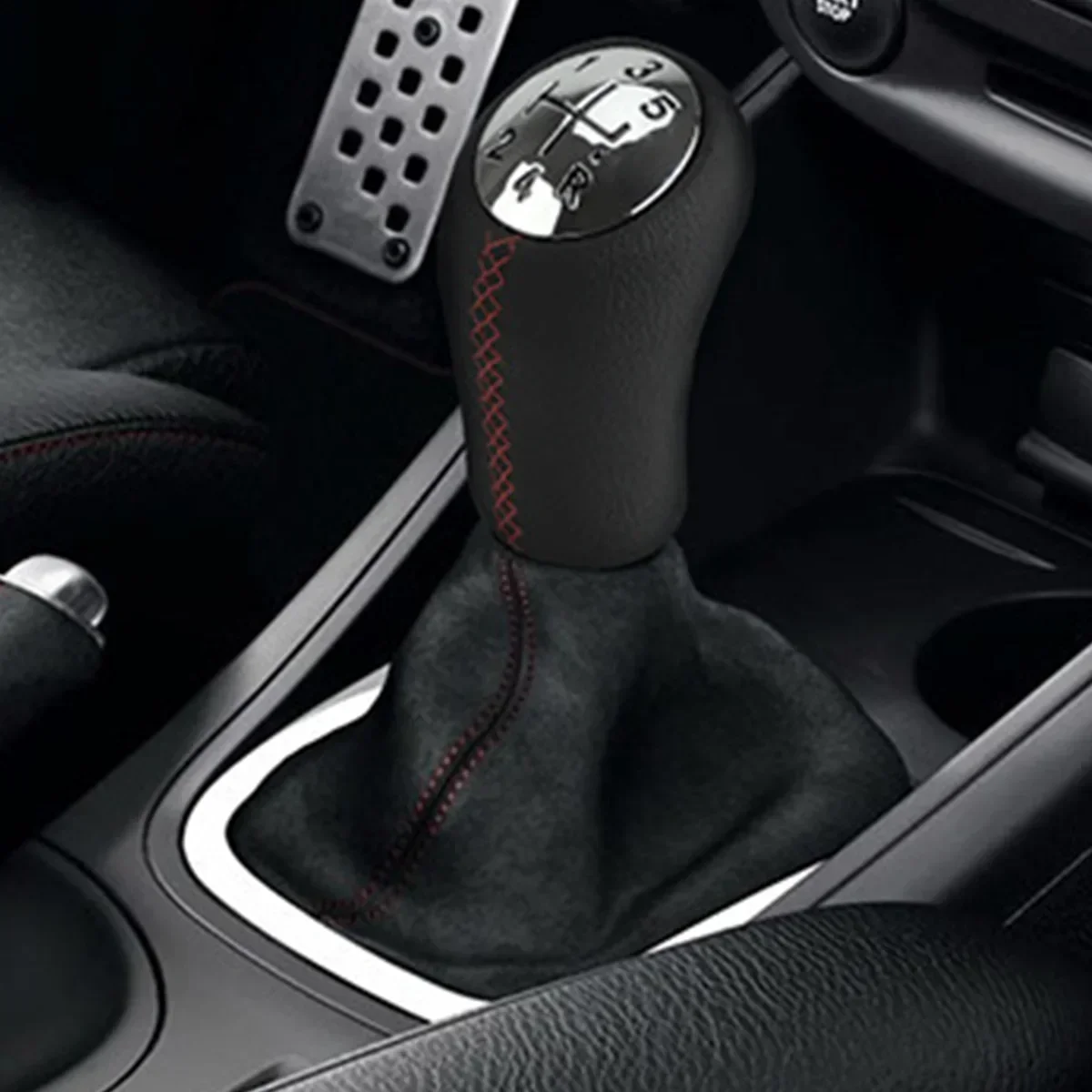 Pomo de cambio cuero Renault universal – 5 velocidades - imagen 3