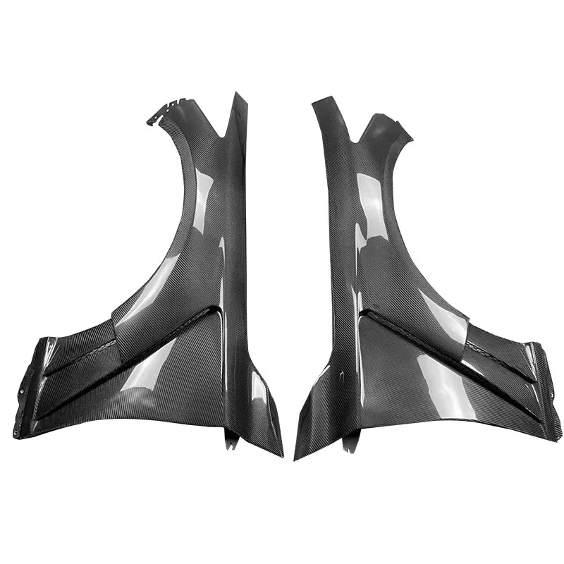 Guardabarros fibra carbono ventilado Infiniti Q50 look agresivo - imagen 5