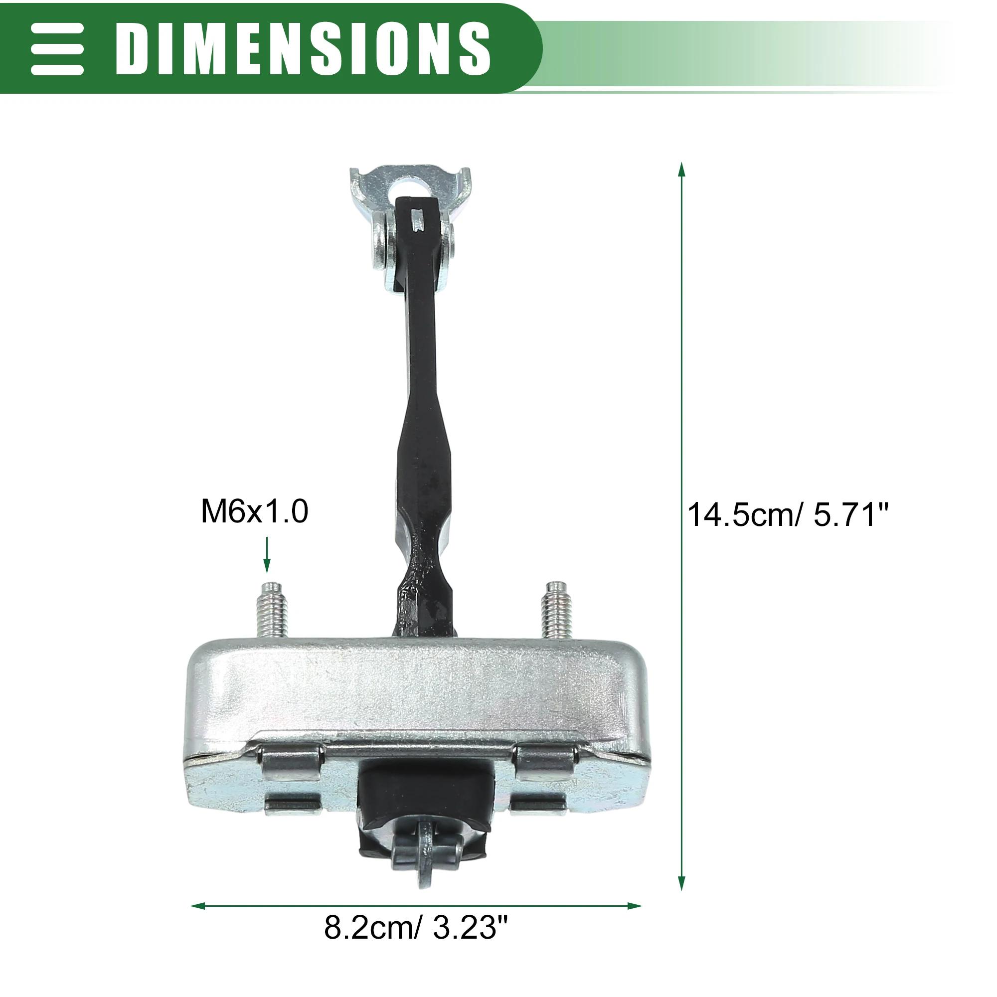 68620AE011 Soporte puerta Toyota Sienna 2004-2010 (2 piezas) - imagen 3