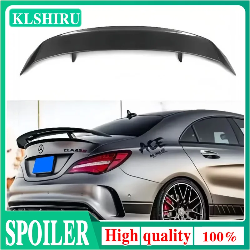 Alerón GT Mercedes CLA W117 C117 trasero de fibra de carbono mate