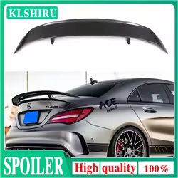 Alerón GT Mercedes CLA W117 C117 trasero de fibra de carbono mate