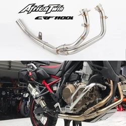Sistema de escape para motocicleta, tubo de enlace de cabecera para HONDA CRF1100 CRF1100L AFRICA TWIN crf 1100l, años 2020 a 2023