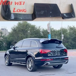 Audi Q7 alerón de techo de fibra de carbono real 2006-2015