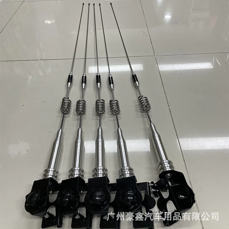 Antena decorativa para coche y todoterreno, montaje atornillado
