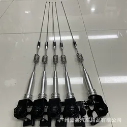 Antena decorativa para coche y todoterreno, montaje atornillado