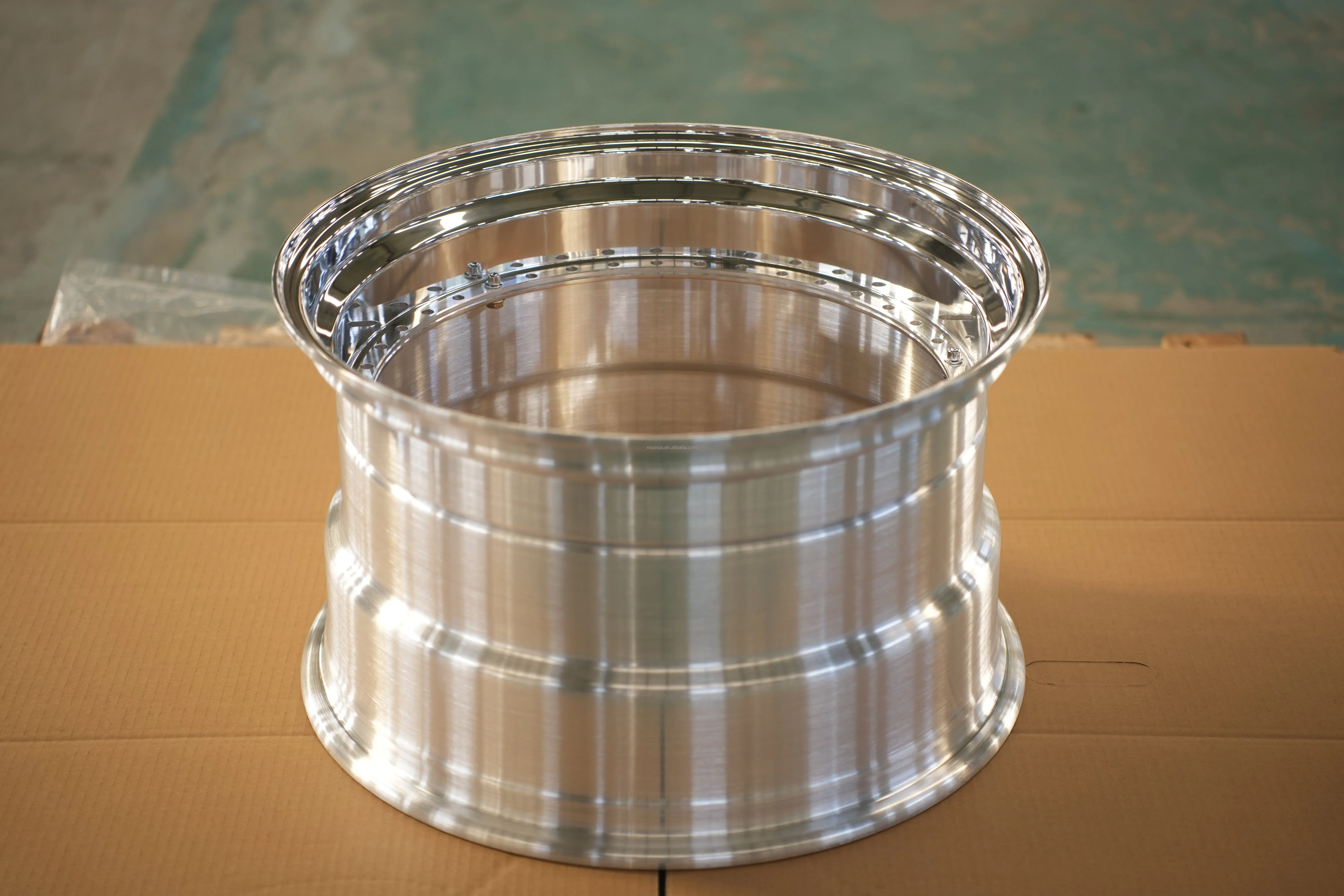 Barril de llanta forjado de aluminio en blanco - imagen 5