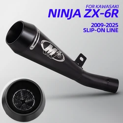 Escape slip-on con DB Killer para Kawasaki Ninja ZX-6R 2009-2025