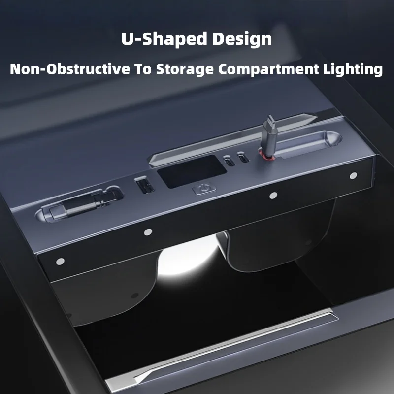 Cargador rápido dual 65W Tesla Model 3/Y – enchufe mechero - imagen 5
