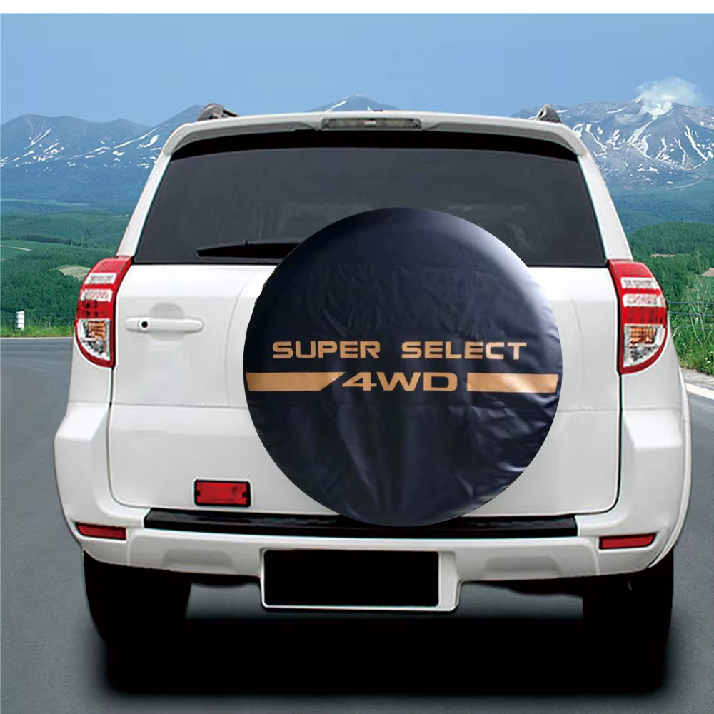 Funda impermeable PVC para neumático de repuesto 4WD – 14'' a 17'' - imagen 2