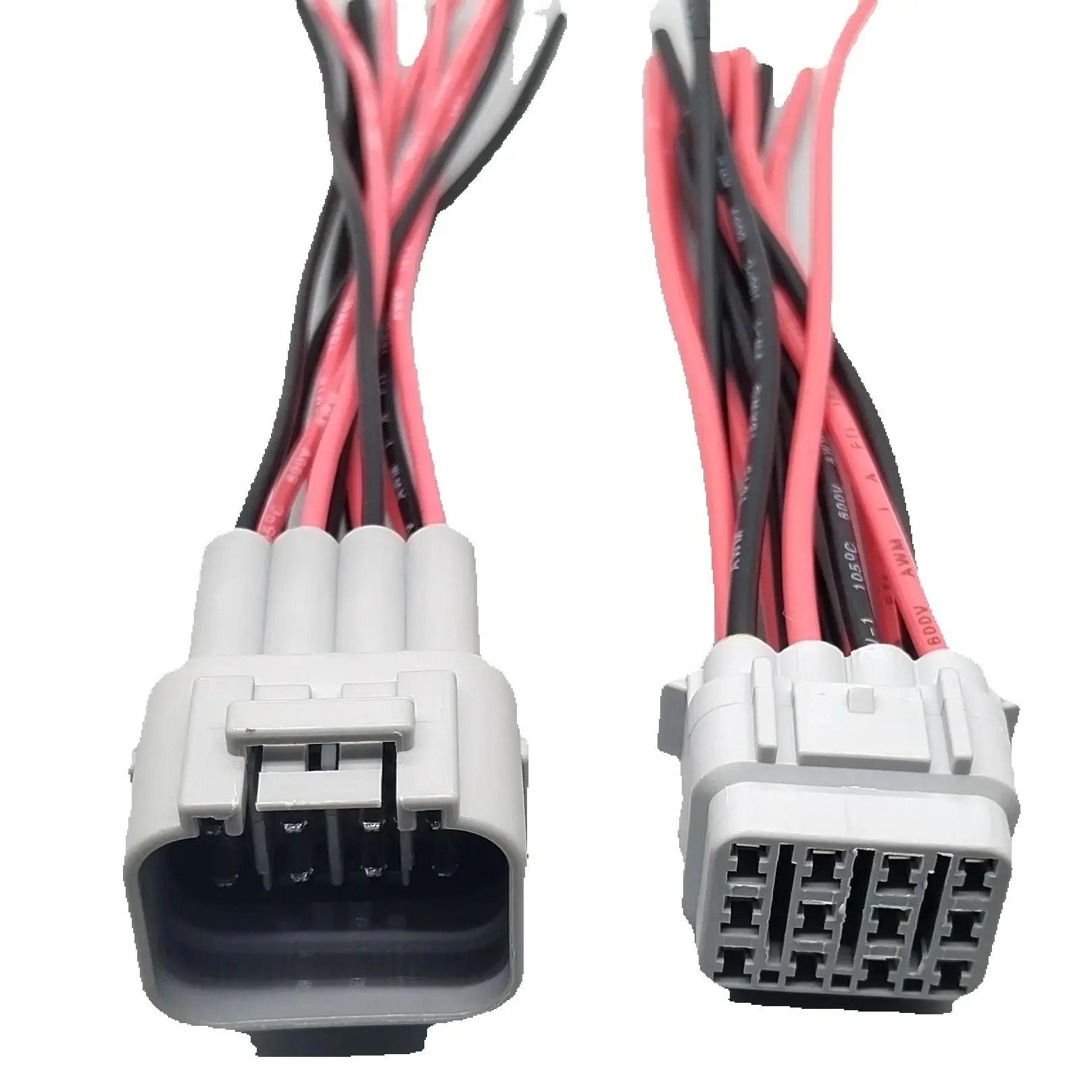 Shhworldsea Conector eléctrico impermeable 12 pines 6181-2459