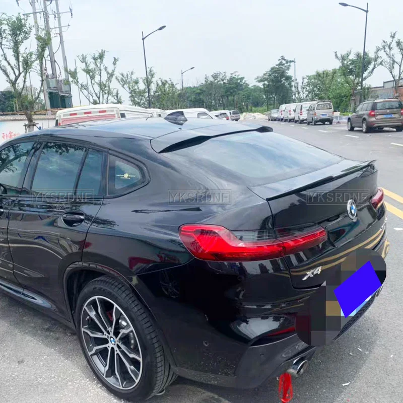 Alerón de labio BMW X4 G02 negro brillante de ABS - imagen 2