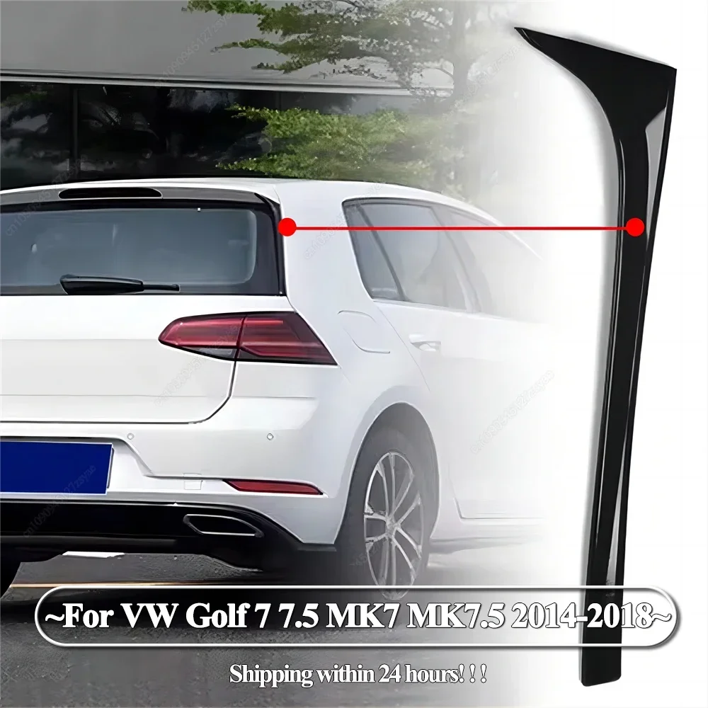 Canards divisor lateral VW Golf 7 MK7 y MK7.5 ABS brillante