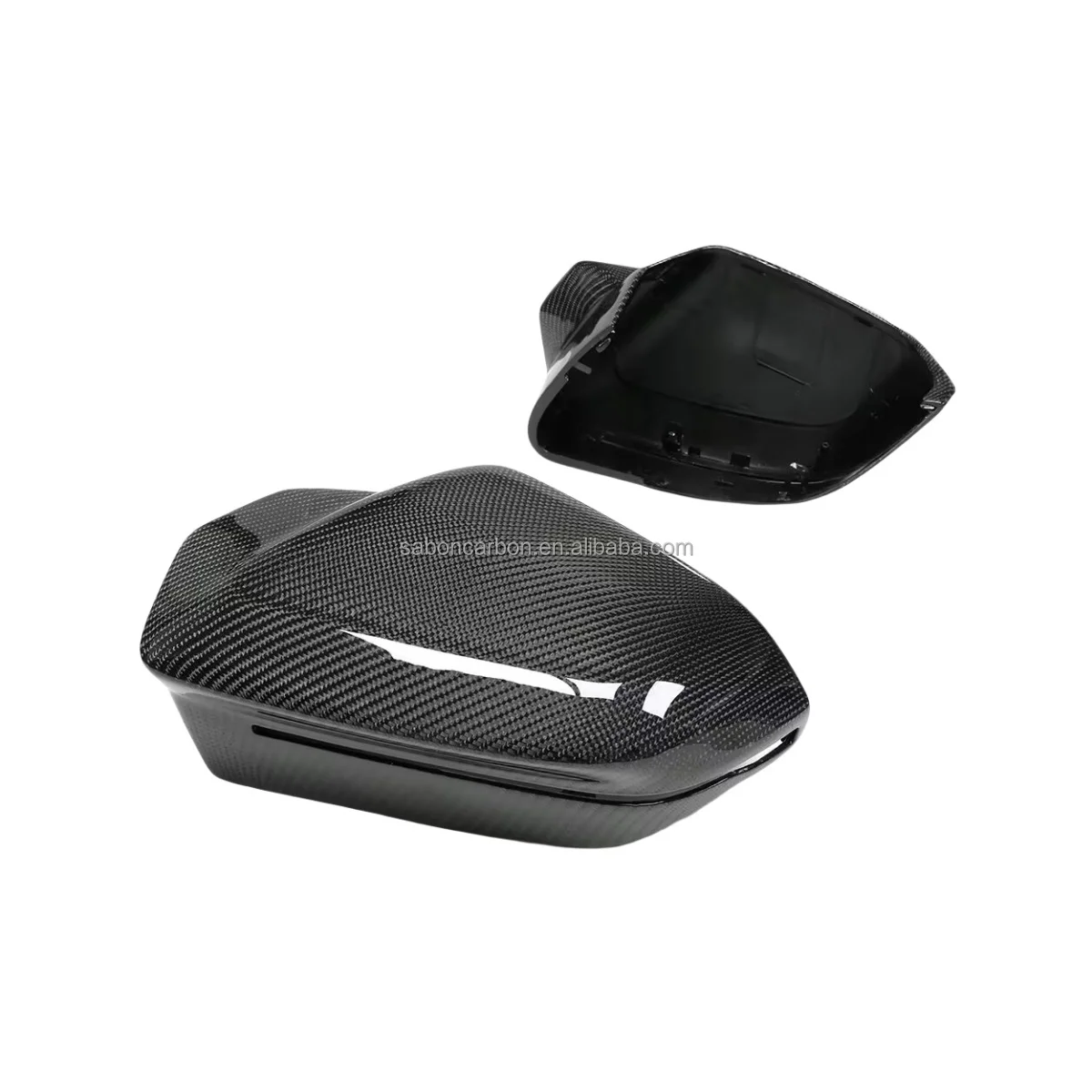 Tapas de retrovisor en fibra de carbono para BMW G90 M5 2024 - imagen 2