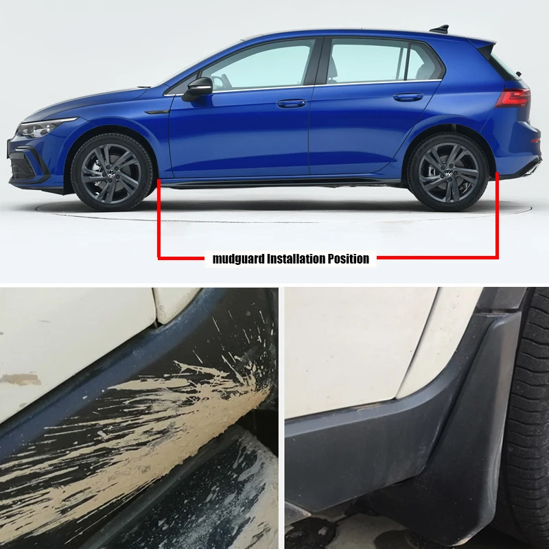Guardabarros TONLINKER para VW Golf 8 R-Line Mk8 - imagen 2