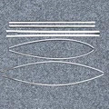 silver 8pcs
