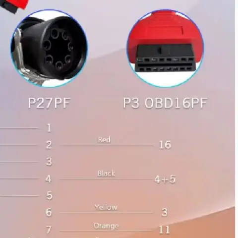 Cable diagnóstico EBS ISO 7638 para remolque - Autel Autocom Bosch