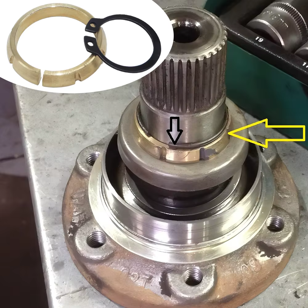 Anillo diferencial espaciador latón – VW Octavia Fabia Superb