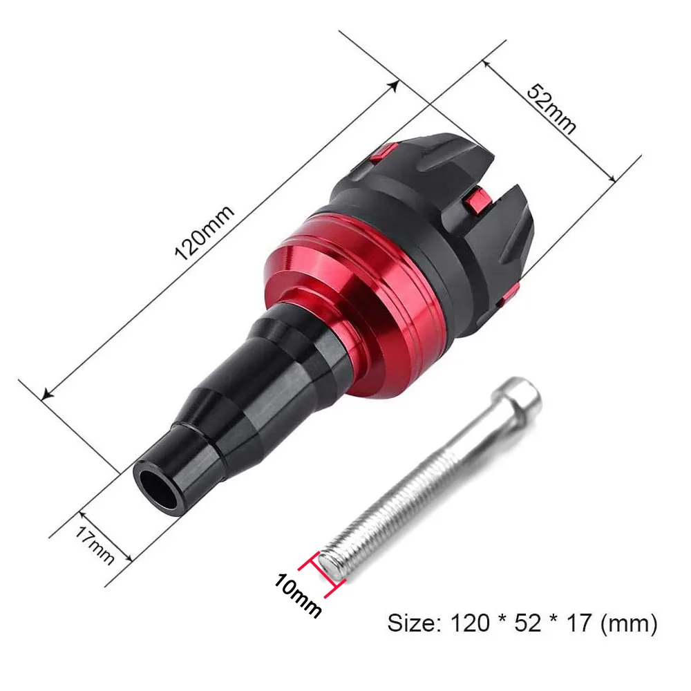 Protector de caídas M10 universal para motocicleta – tapones - imagen 2