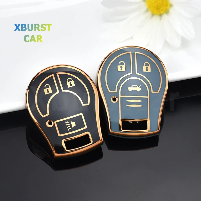 Carcasa llave Nissan Juke, Micra y Qashqai – funda protectora TPU