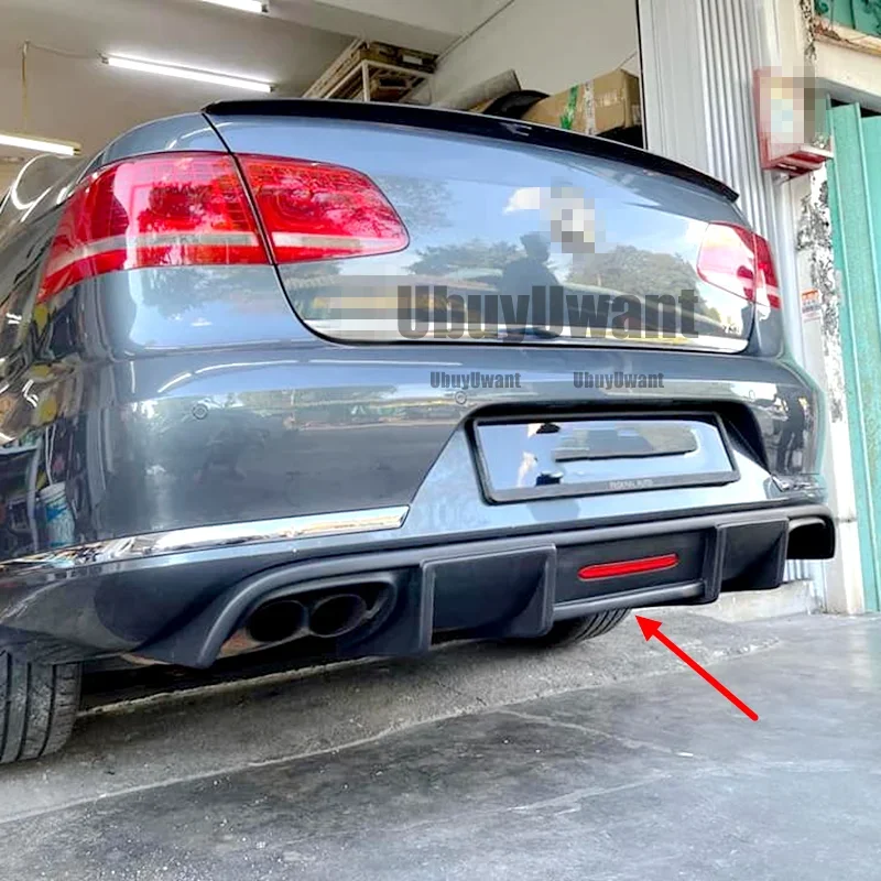 Difusor trasero Passat B7 vista trasera