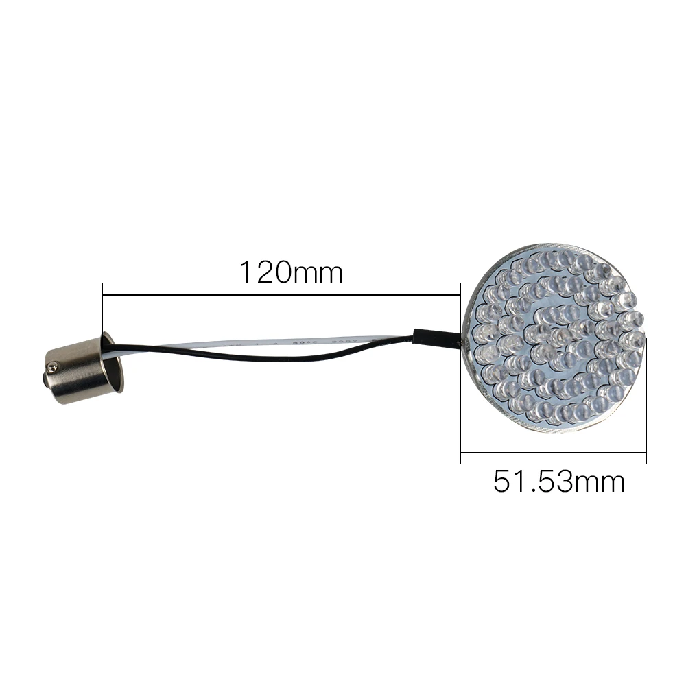 Bombilla LED 1156 ámbar para intermitente – Harley Touring Fat Boy - imagen 5