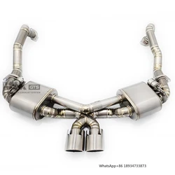 Escape de titanio para Porsche Cayman 981 2.7/3.4 2011-2015