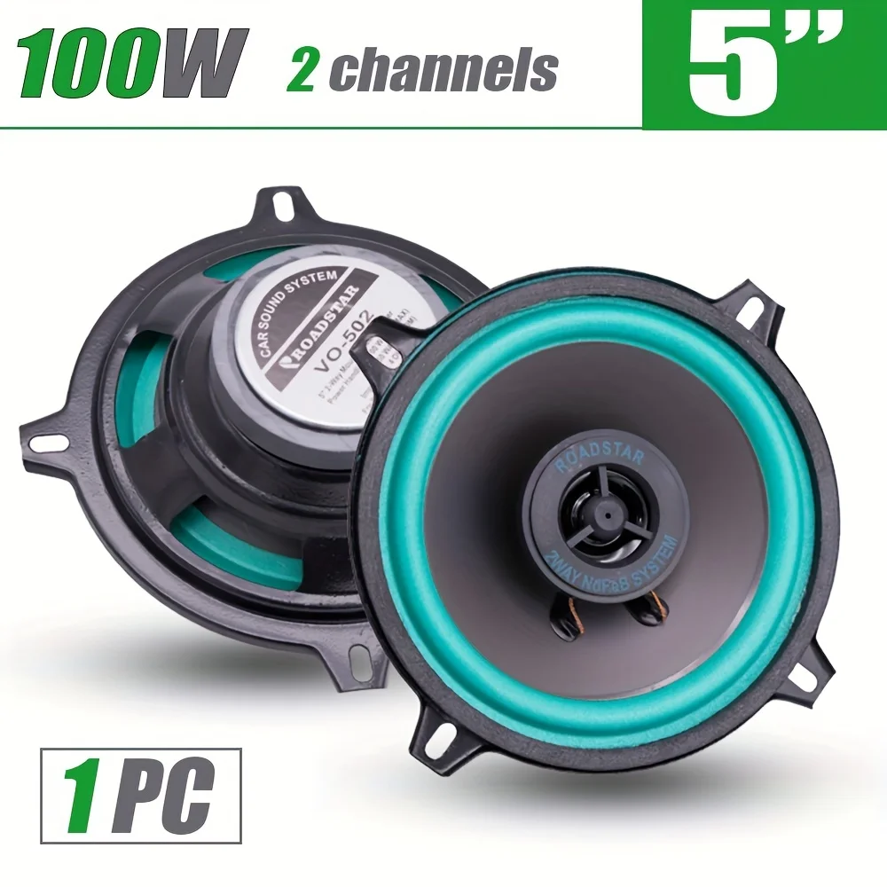 Altavoces graves coche 5 pulgadas coaxiales universal HiFi estéreo