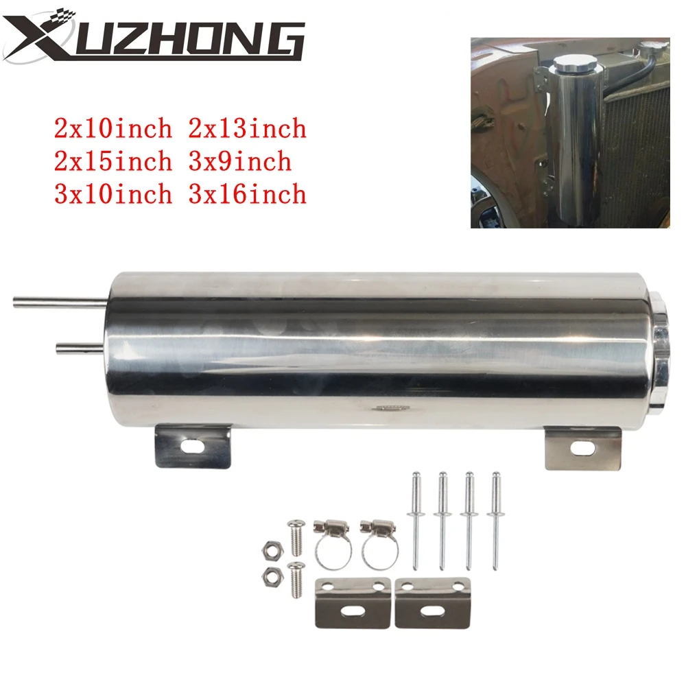 Vaso Expansión Universal Acero Inoxidable para Sistema Refrigeración