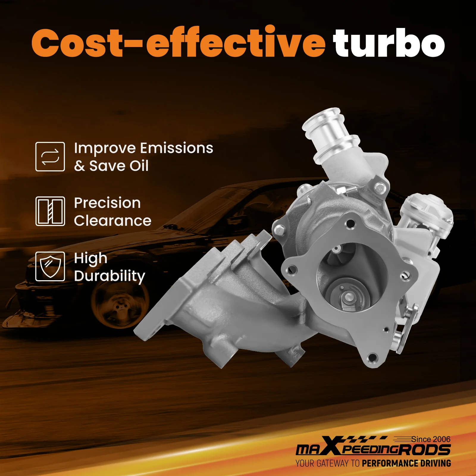 Turbocompresor MV 03F145701 para Audi A1/A3 y VW Polo 1.2 TFSI - imagen 5