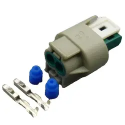 Conector hembra 2 pines OEM 9-967644-1 automoción