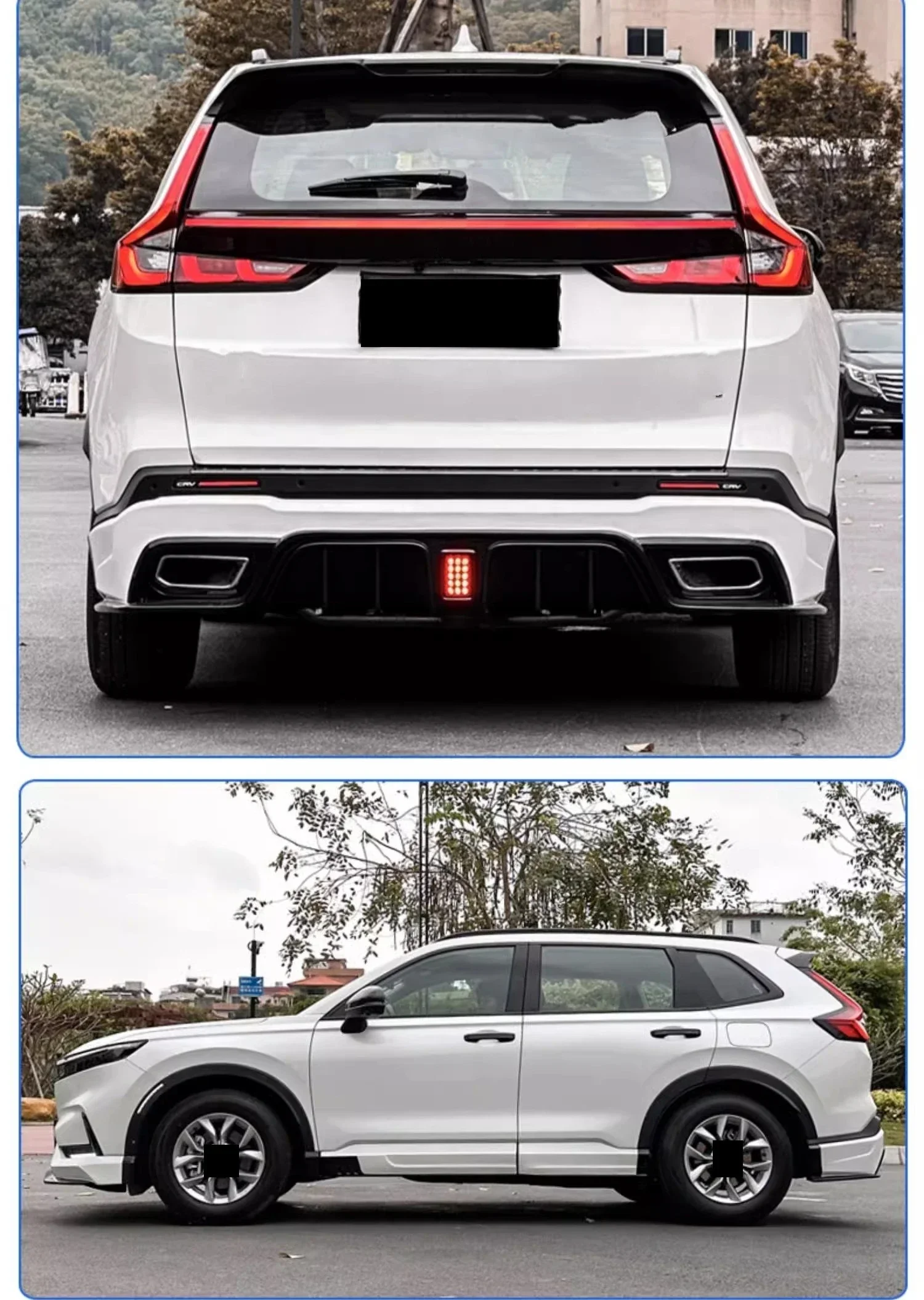 Kit de carrocería Honda CR-V 2023 con faldones y labios - imagen 3