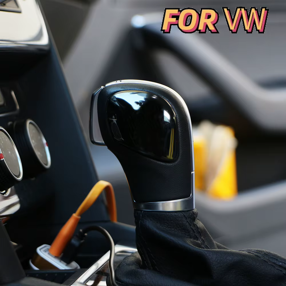 Perilla cambio inox VW Golf MK7 Tiguan Polo Beetle Passat DSG - imagen 3