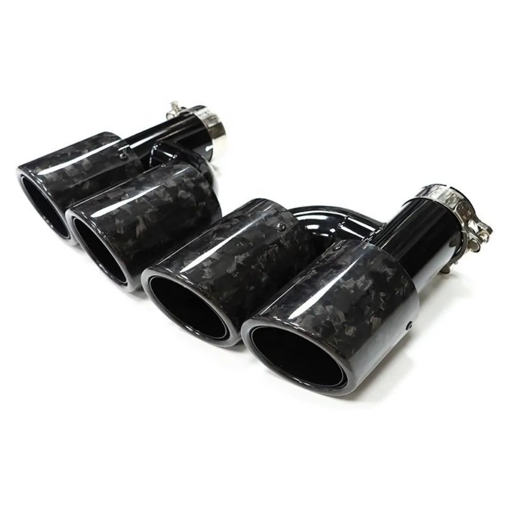 Tubo de escape doble de acero inoxidable para Audi A4 A5 A6 A7 - imagen 4