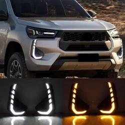 Luces DRL LED para Toyota Hilux Revo Rocco 2024