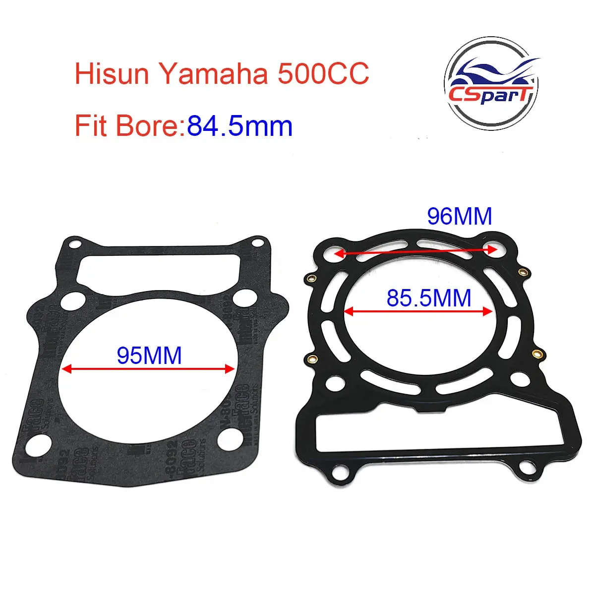 Kit de pistón 84,5 mm para Hisun HS400/HS500 ATV 400-500 cc - imagen 4